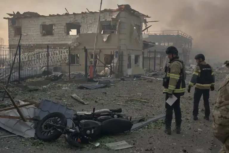 At least 28 dead in a Russian bombing of Kiev in one of the worst attacks of the war