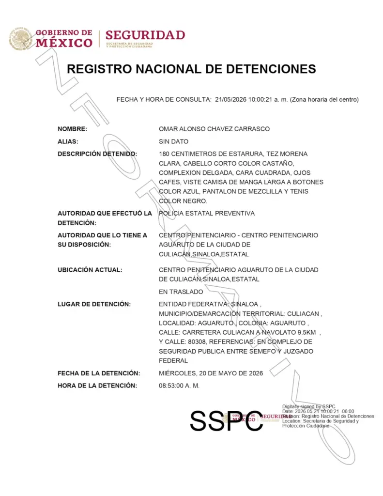 The complaint of Chantal, the young woman who survived Omar Chávez's beatings