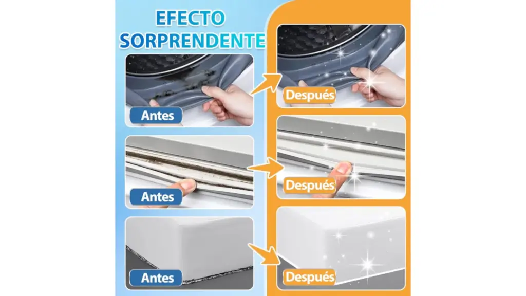 Este limpiador para las gomas de la lavadora es uno de los mejor valorados en Amazon