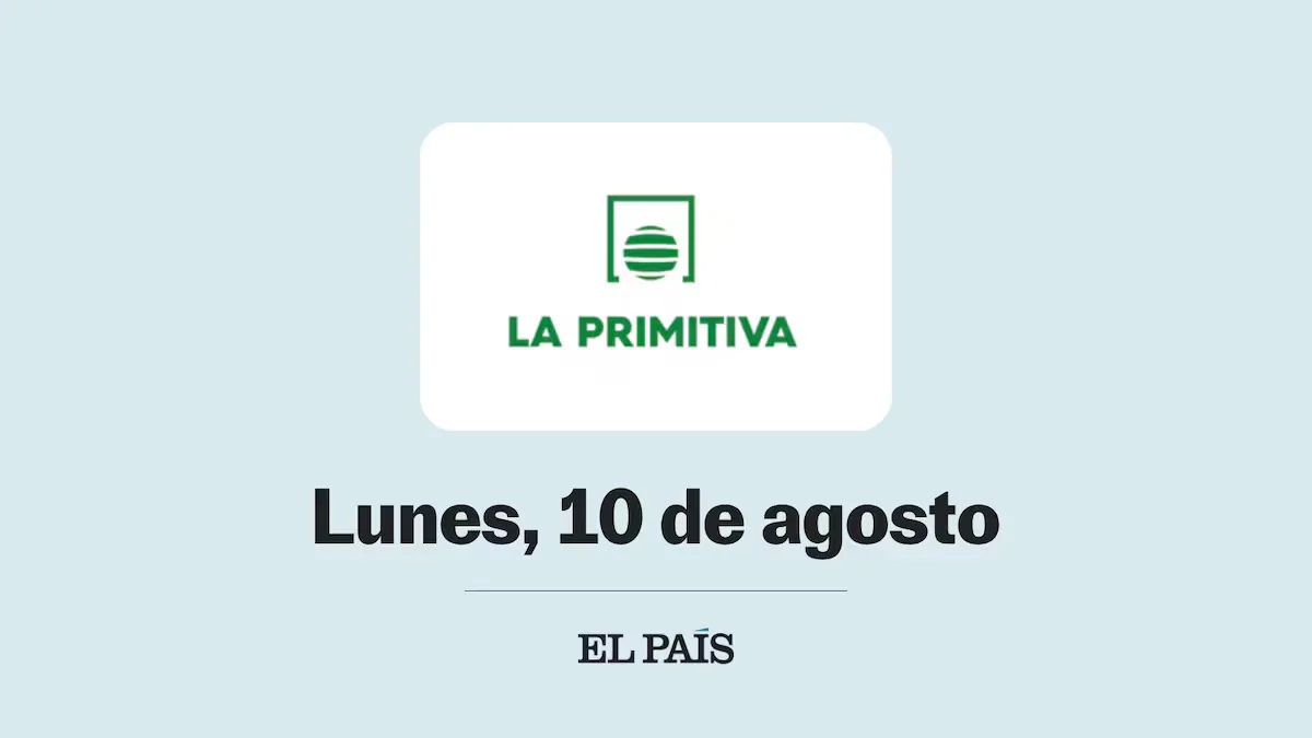 La Primitiva: check Monday, August 10 draw