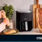 Control the cooking without opening the drawer and without losing heat with the Cecotec air fryer with window and integrated lighting