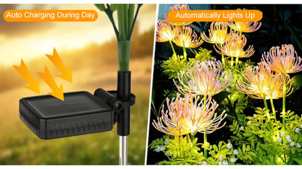 Luces led decorativas flores agosto 26 cuerpo 2
