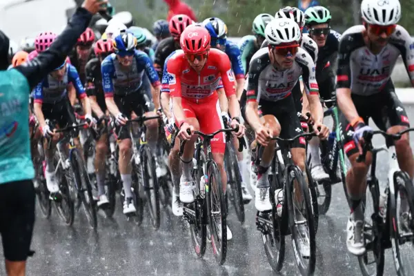 Stage 3 of La Vuelta is canceled due to a severe hailstorm 15 kilometers from the finish line