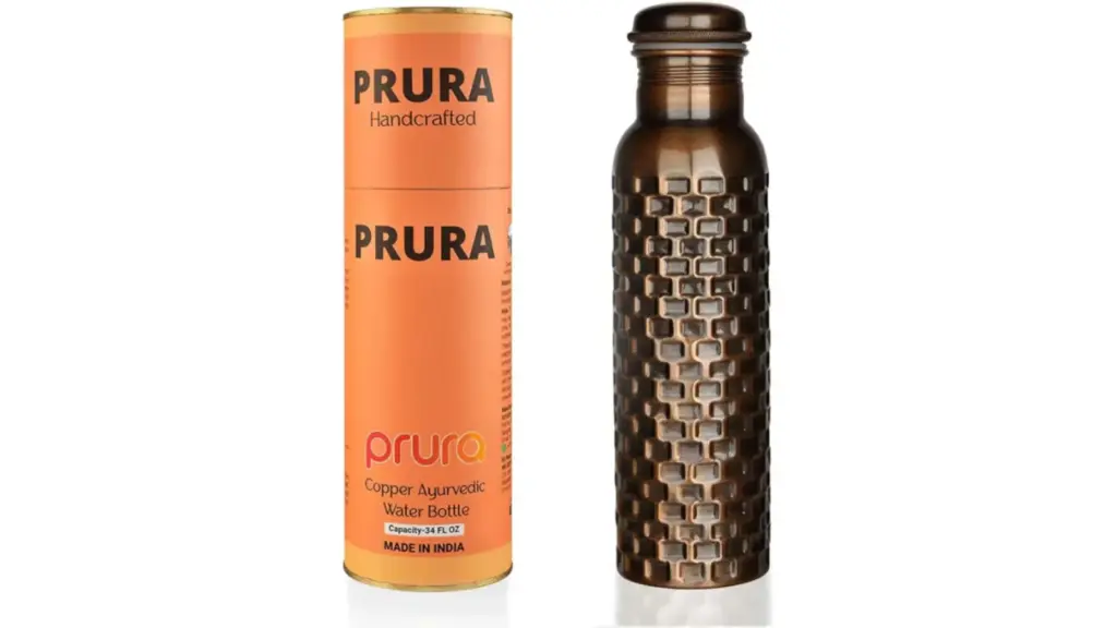 Copper water bottle August 26 body 1