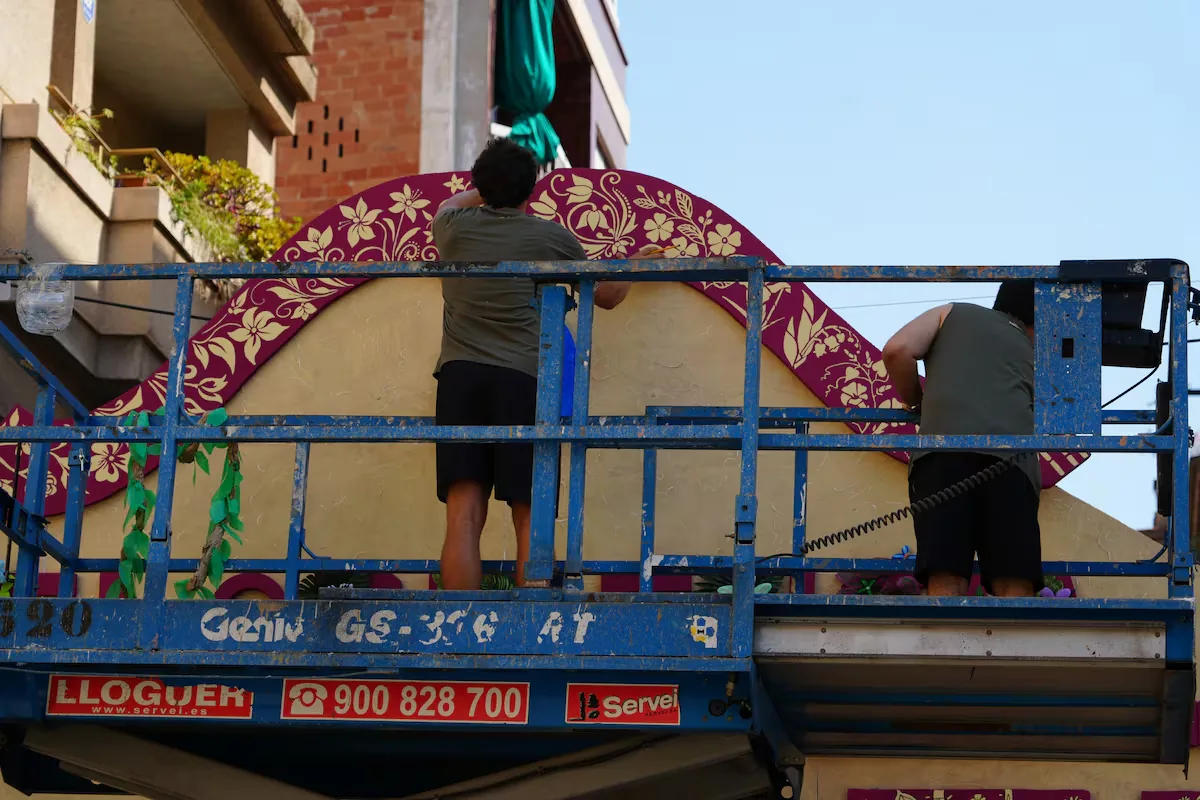 Vicenç Sanclemente, in the Gràcia festival proclamation: “The town we know is in danger”
