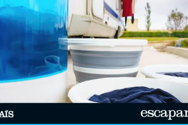 Laptops, foldable and cheap: these are the ideal mini washing machines for camping‌