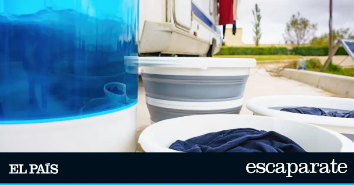 Laptops, foldable and cheap: these are the ideal mini washing machines for camping‌