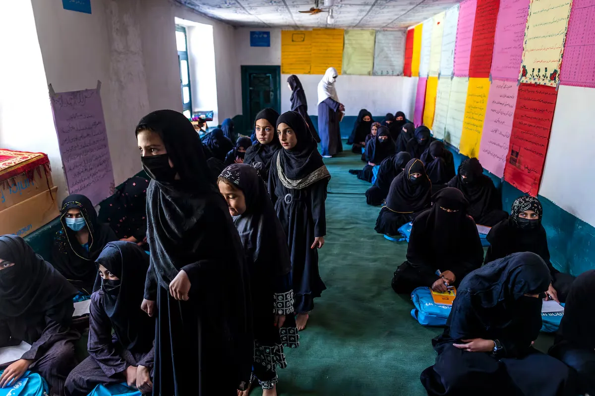 The Taliban have left 2.4 million girls without secondary education in Afghanistan since their return to power in 2021, according to the UN