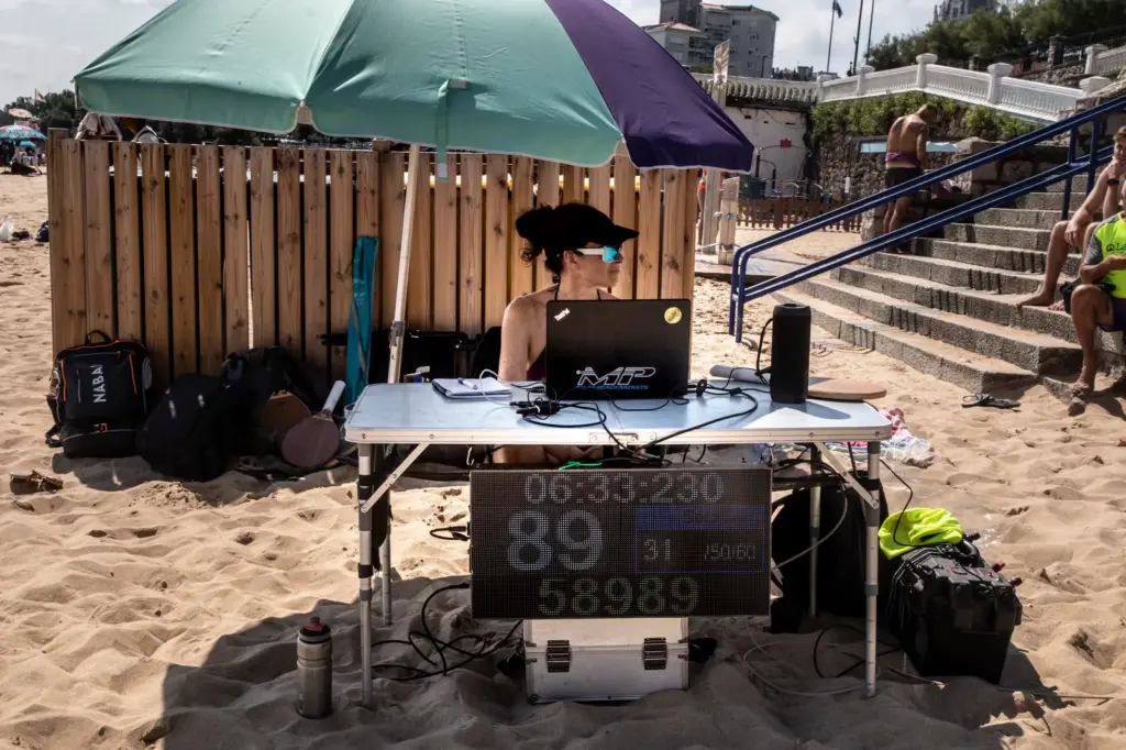 Ángel Ortiz, the grandson of the inventor of beach paddles, wants to revolutionize this sport