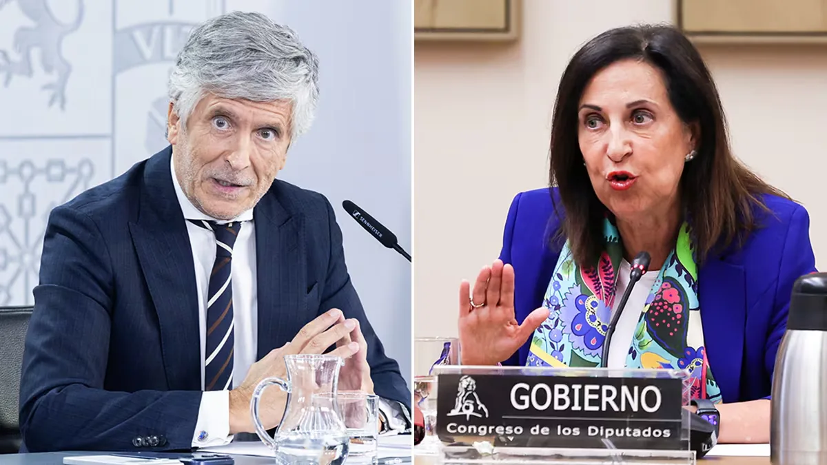 Robles outrages the rest of the Government by clashing with Marlaska and suggesting that the CNI did warn about a large jump coming in Ceuta