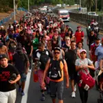 The caravan of exile: the migrants that Trump tore from their families cry out for a new chance at life