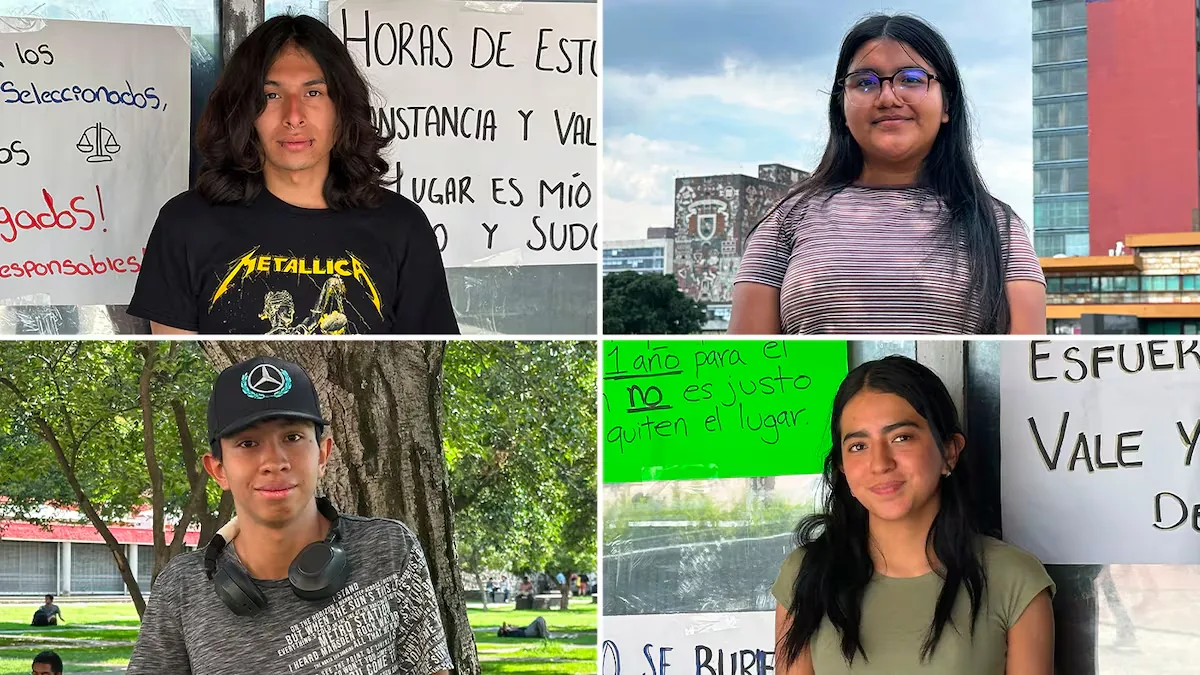 Students trapped in the UNAM admission exam crisis: “I am willing to retake it, but one correct answer can change everything”
