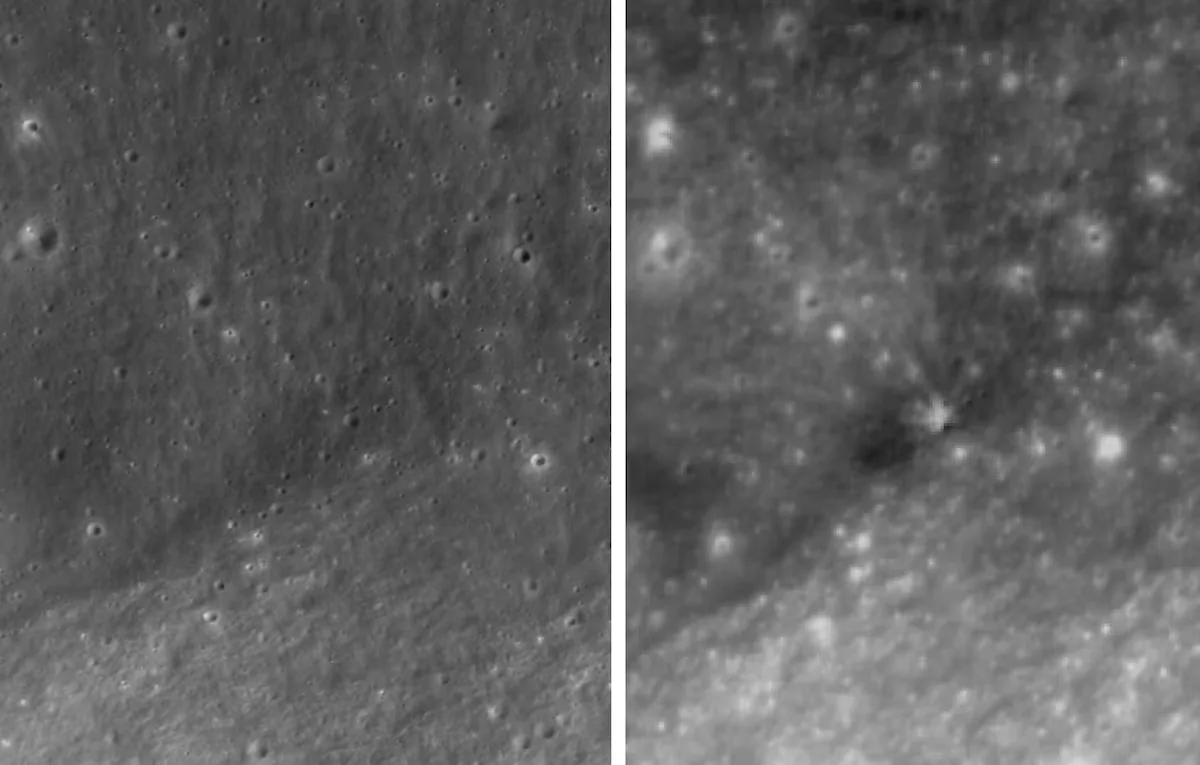 This is how Elon Musk's lost rocket crashed into the Moon: a Korean probe captures the crater left by the accident