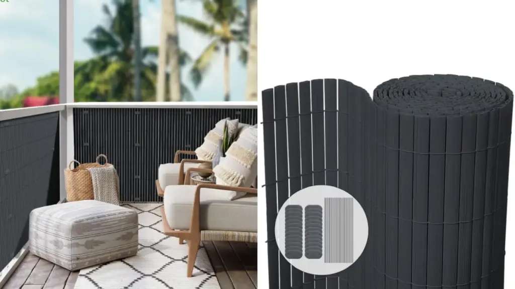 pantalla de privacidad para jardin