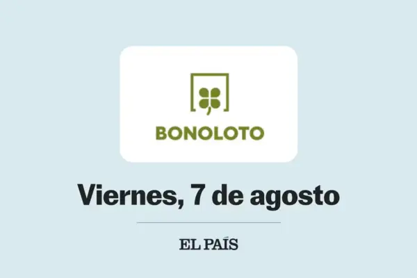 Bonoloto: check draw for Friday, August 7