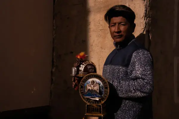 Iván Vargas: the artisan who creates the sound of the biggest party in La Paz