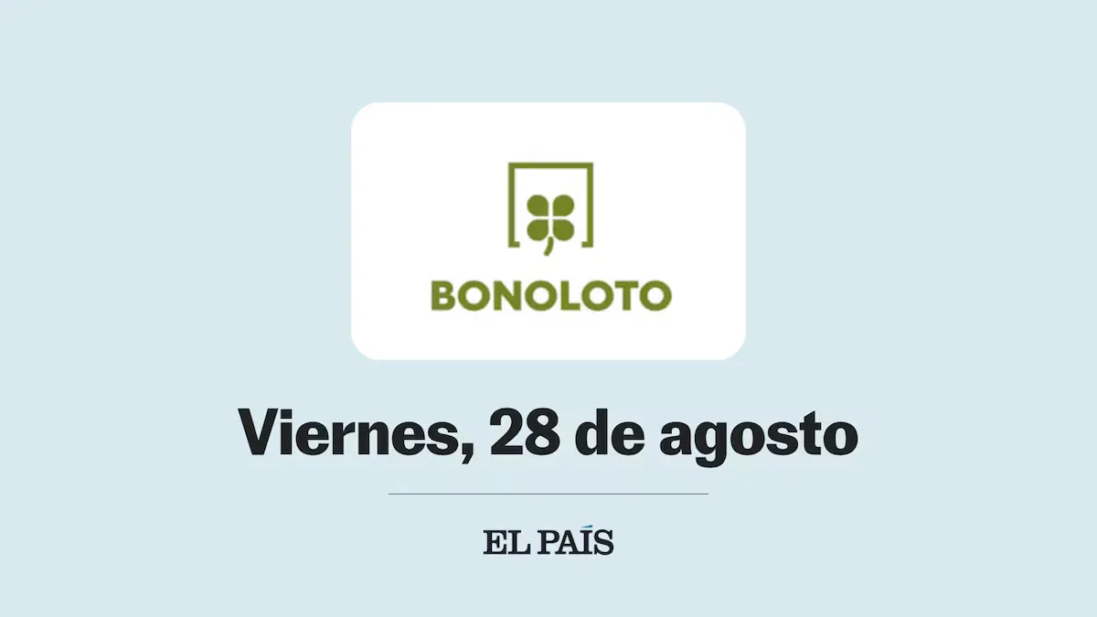 Bonoloto: check draw for Friday, August 28