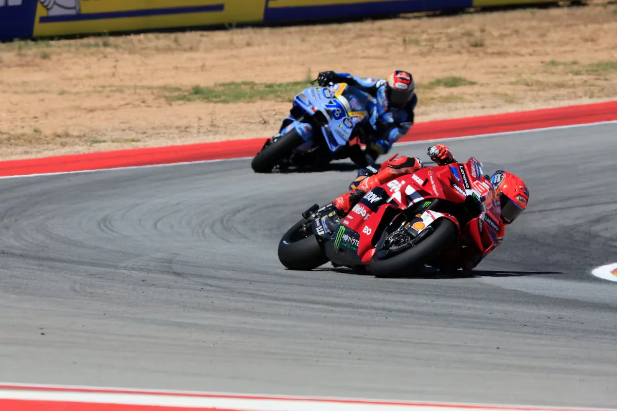 Marc Márquez responds to Marco Bezzecchi's challenge at the Aragon GP