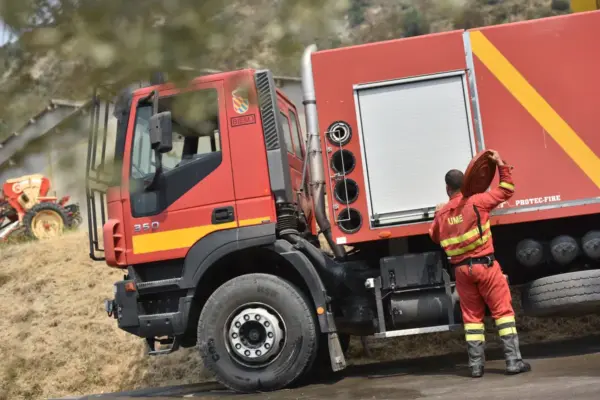 A military member of the UME dies in an accident during the extinguishing of the Las Peñas de Riglos (Huesca) fire