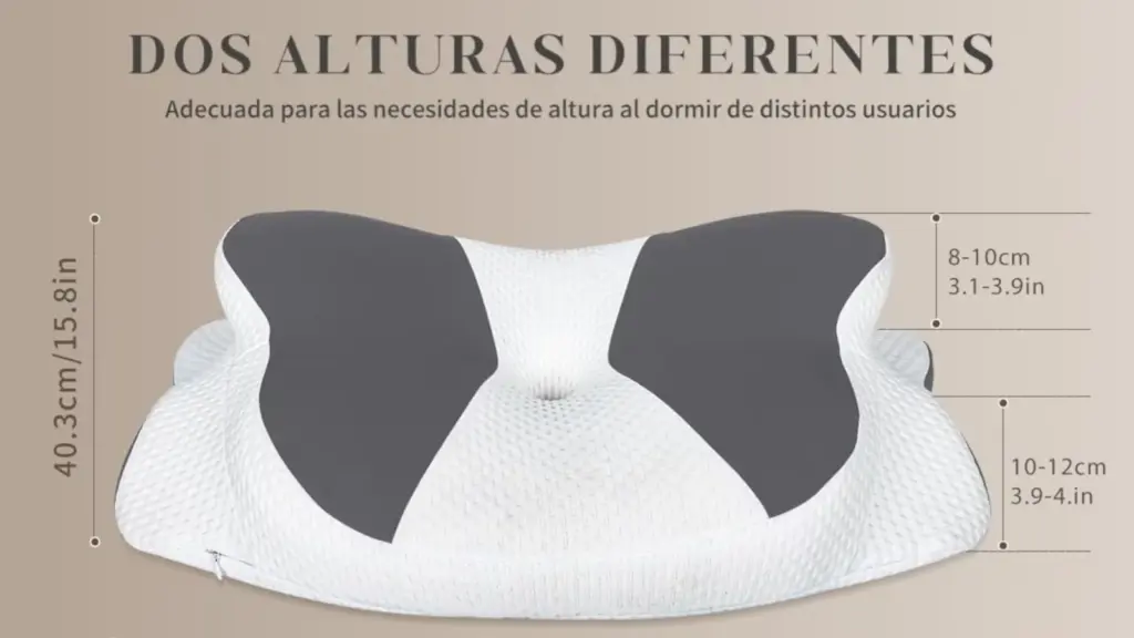 Goodbye to neck tension and snoring: the ergonomic butterfly pillow to sleep through the night again