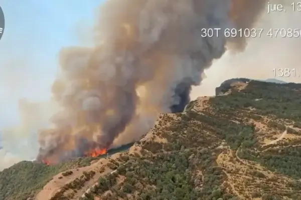 The threat of fire forces the transfer of bone remains from the Monastery of San Juan de la Peña in Huesca