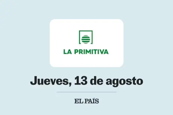 La Primitiva: check draw for Thursday, August 13