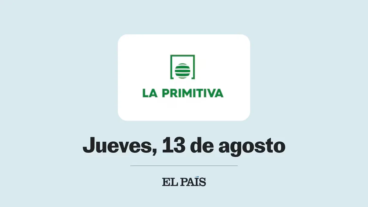 La Primitiva: check draw for Thursday, August 13
