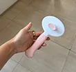 Self-cleaning hair removal brush