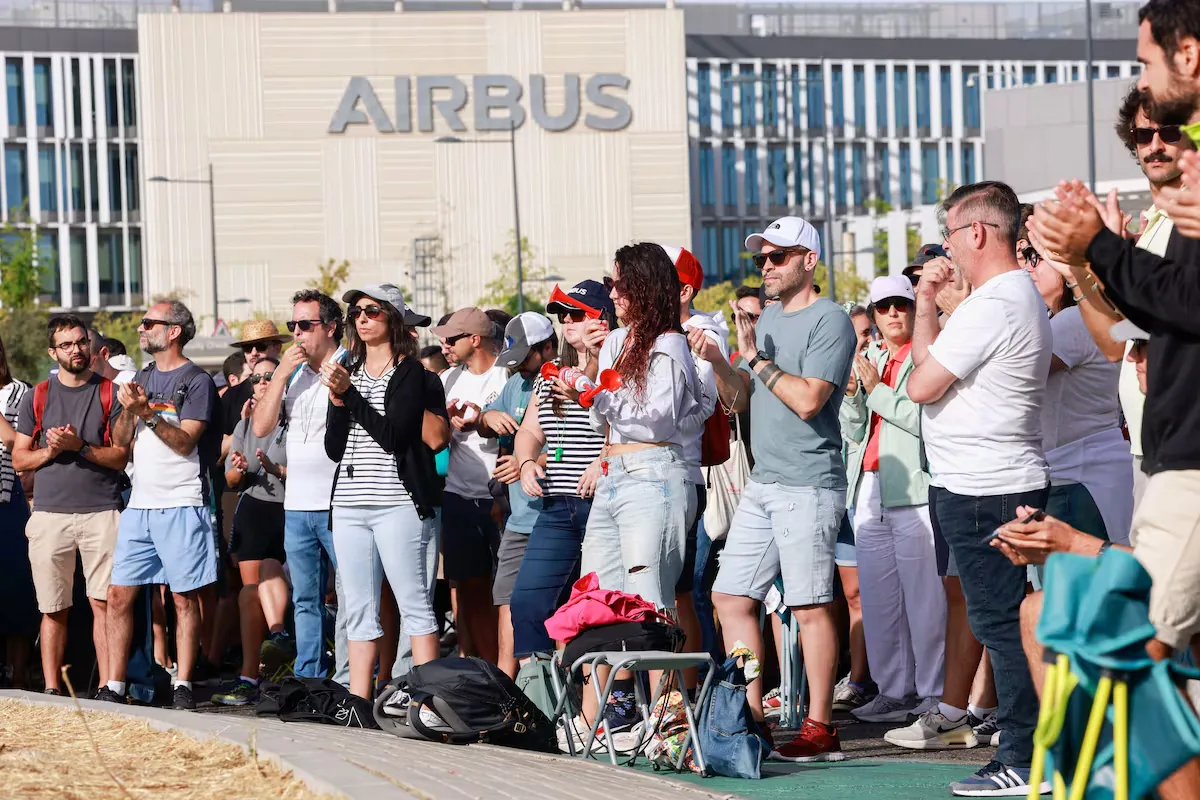 The indefinite strike of Airbus workers begins: "We ask for what we deserve"
