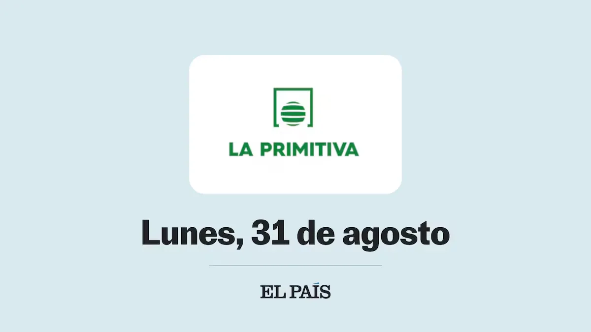 La Primitiva: check Monday, August 31 draw