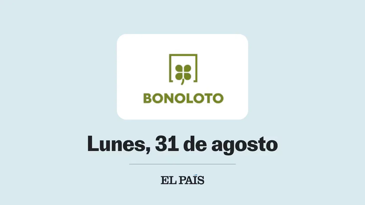 Bonoloto: check Monday, August 31 draw
