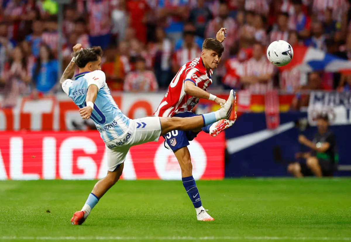Atlético de Madrid - Málaga live | Maximum equality in the first half