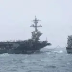 The US aircraft carrier arriving in the Middle East to replace the troubled ‘Abraham Lincoln’