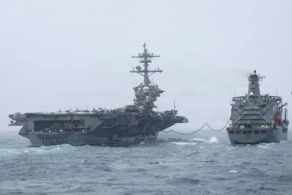 The US aircraft carrier arriving in the Middle East to replace the troubled ‘Abraham Lincoln’