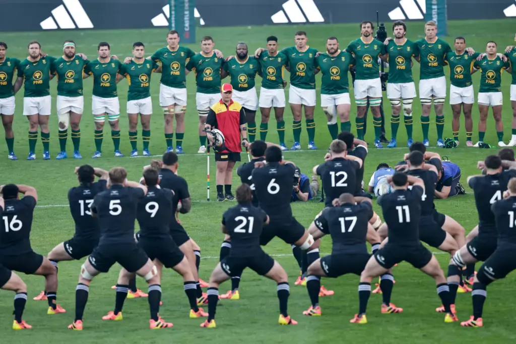 New Zealand challenges South Africa for the rugby throne