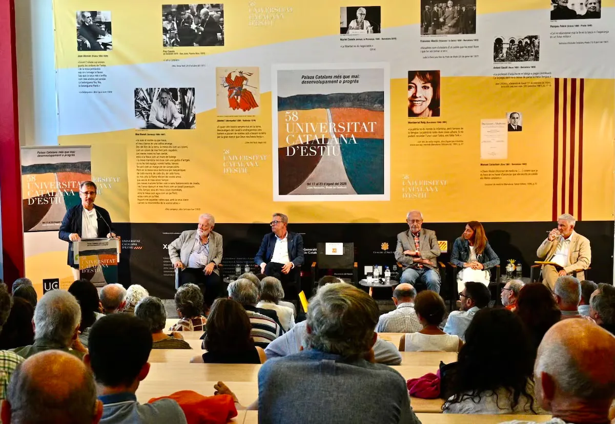 La Universitat Catalana d’Estiu closes its 58th edition stating it feels "mistreated" by the Illa Government