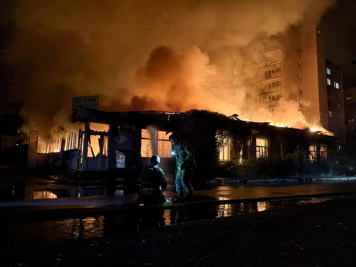 At least 12 dead and dozens injured in a Russian missile attack on Kyiv