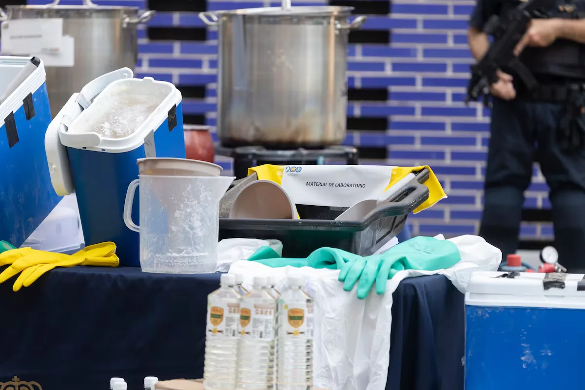 Methamphetamine ‘lab’ of the Jalisco Cartel dismantled in Lleida