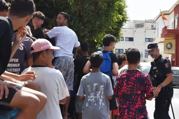 NGOs in Ceuta detect very young children and more women than in other mass border crossings