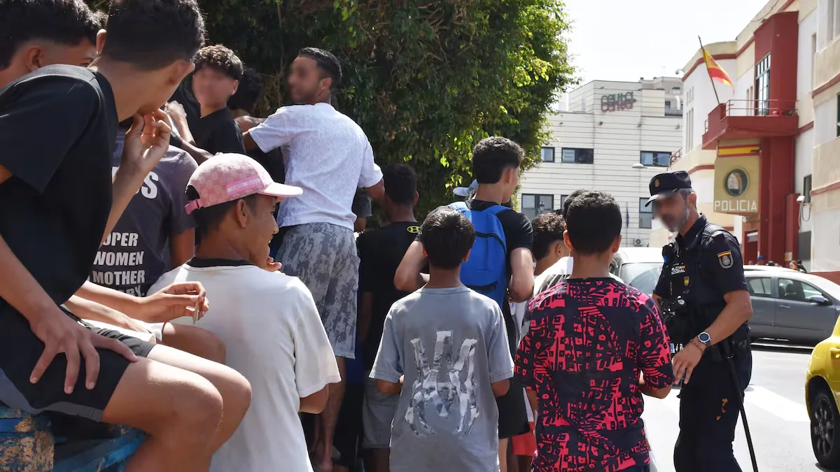 NGOs in Ceuta detect very young children and more women than in other mass border crossings