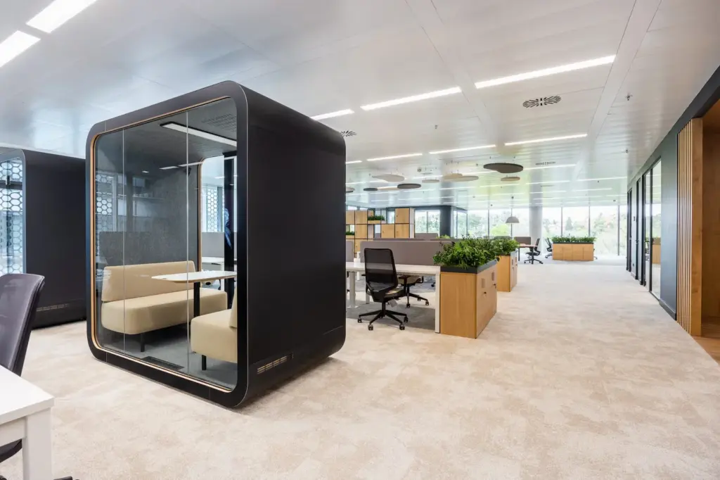 This is what the new offices for workers burned out by AI look like