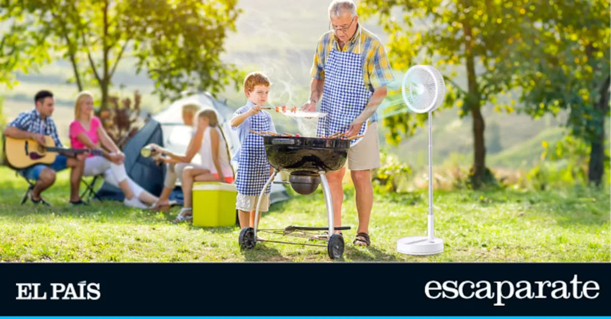 The portable fan that is a hit on Amazon: grows more than a meter and works without a plug