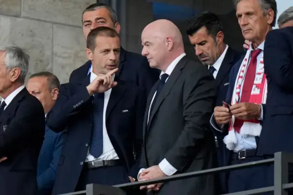 UEFA applauds the cancellation of the plans to sell the World Cup but warns Infantino to be accountable