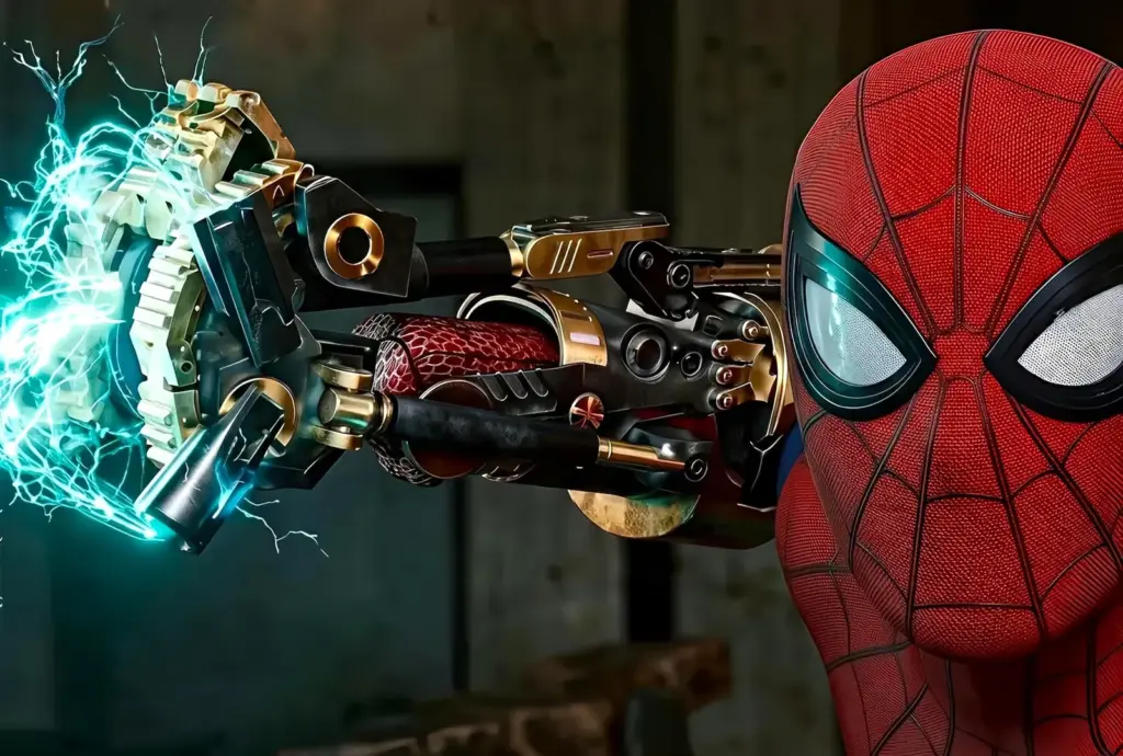 A moment from 'Spider-Man: Brand New Day'.