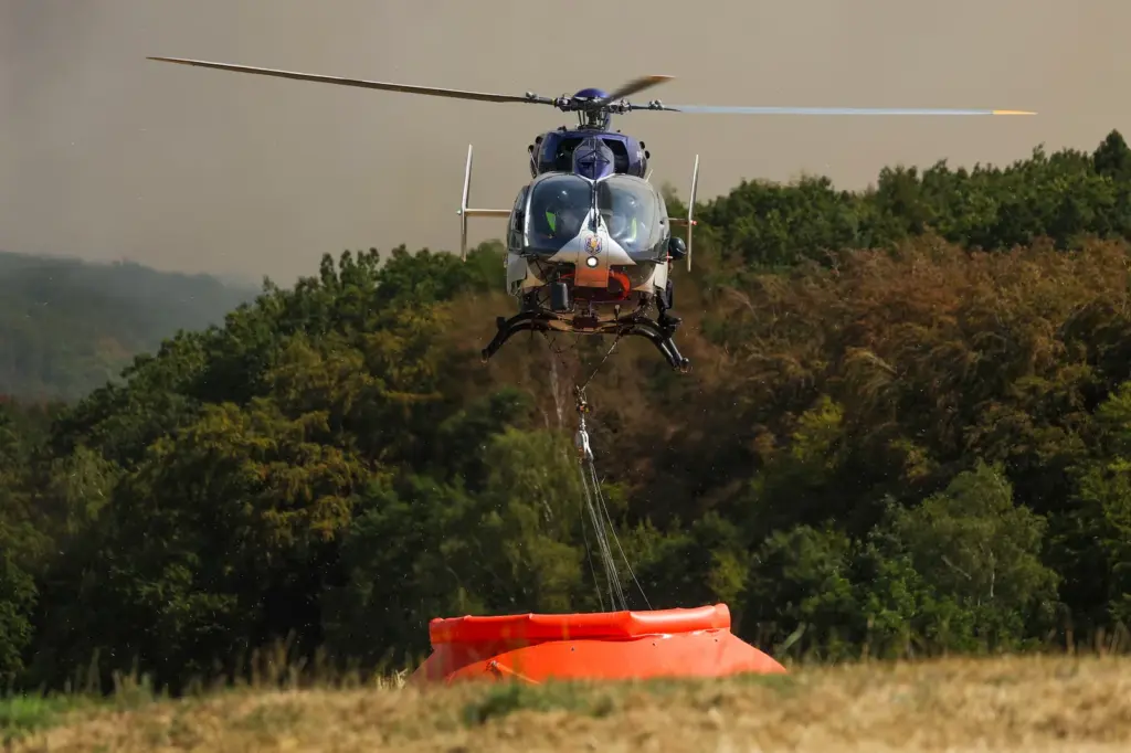 Forest fires in Europe force thousands to evacuate and cause dozens of injuries