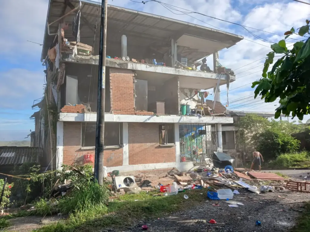 Displaced by the conflict who lost everything again due to the earthquake in Colombia: “We arrived with nothing and we are left with nothing again”