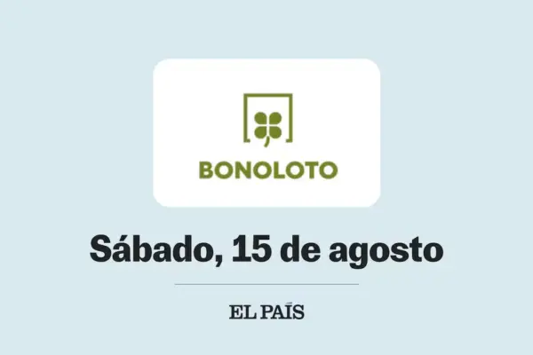 Bonoloto: check draw for Saturday, August 15