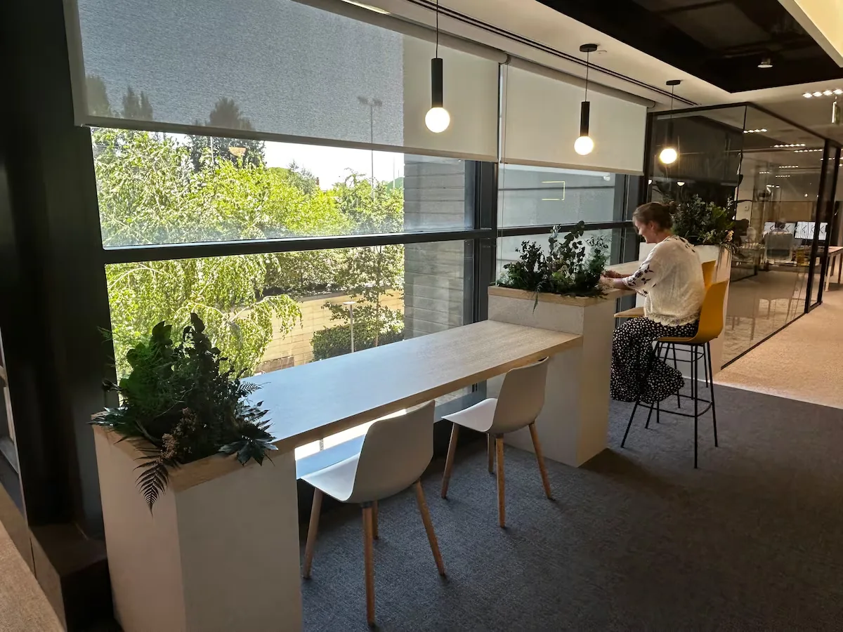This is what the new offices for workers burned out by AI look like