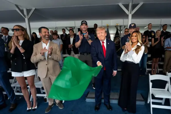 Trump closes the 250th anniversary of the U.S. with an Indycar race on the streets of Washington