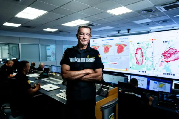 The head of the UME: “Large forest fires cannot be attacked, we can only defend ourselves”